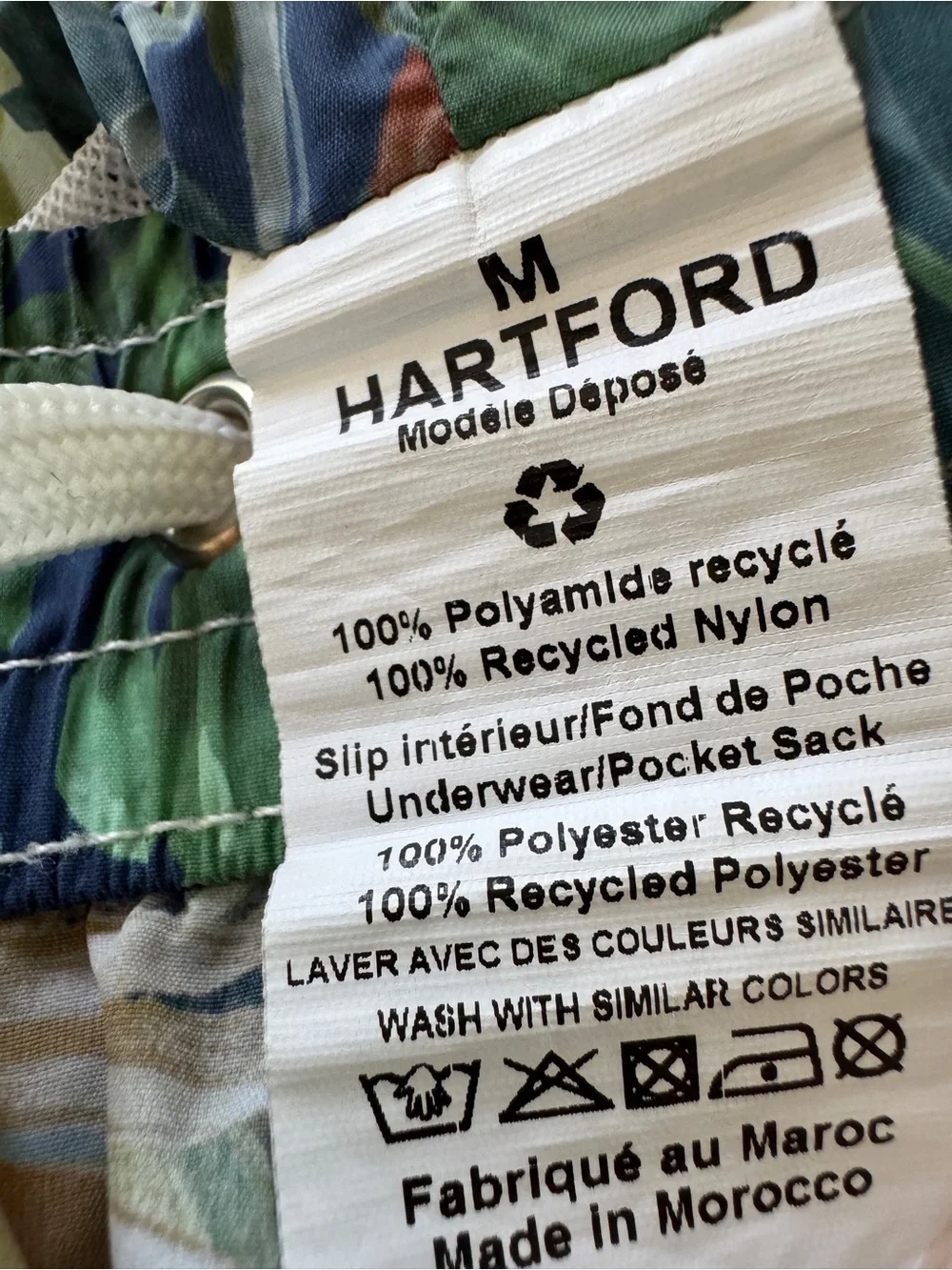 Hartford Men’s Swim Trunks. Size Medium. 16” Length.  A++ Condition!! GORGEOUS.